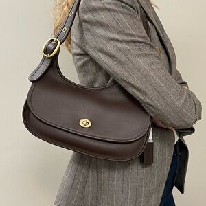 Coach Cashin Maple Leather Shoulder Bag NWT